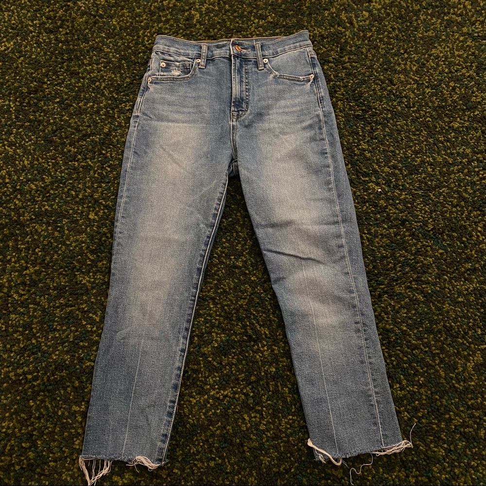 Women’s Gap Skinny Jeans with Cropped Raw Hem